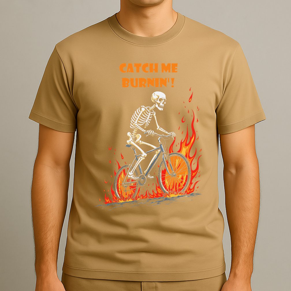 Rebel Skeleton Life Struggle Keep Going Survival Mode T-Shirt