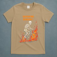 Rebel Skeleton Life Struggle Keep Going Survival Mode T-Shirt