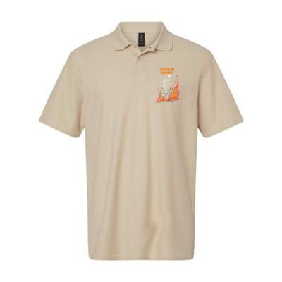 Rebel Skeleton Life Struggle Keep Going Survival Mode Polo
