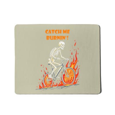 Rebel Skeleton Life Struggle Keep Going Survival Mode Mousepad