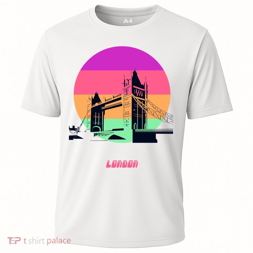 Retro Sun London Bridge Performance Shirt