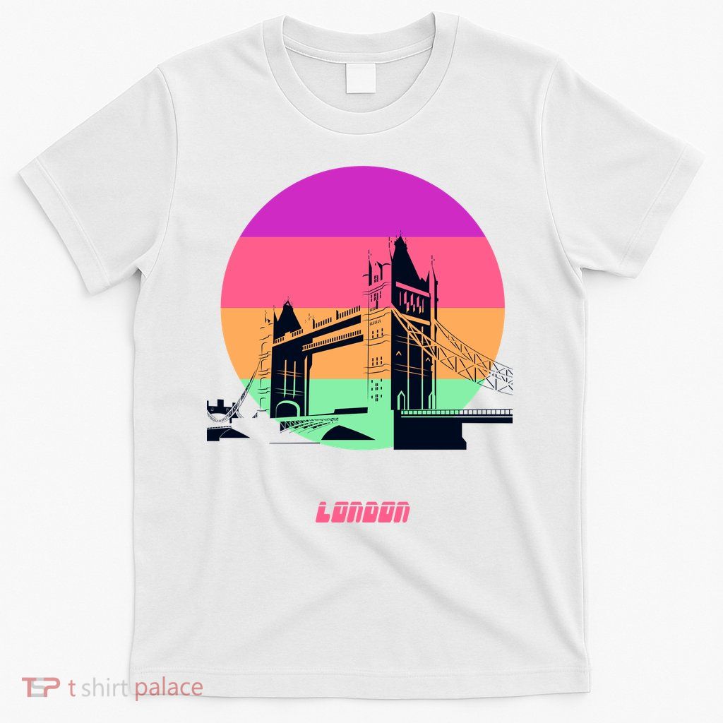 Retro Sun London Bridge T-Shirt