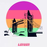 Retro Sun London Bridge Sustainable Bucket Hat