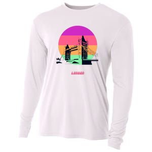 Retro Sun London Bridge Cooling Performance Long Sleeve Crew