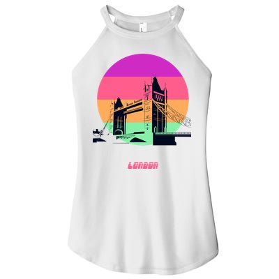 Retro Sun London Bridge Women's Perfect Tri Rocker Tank