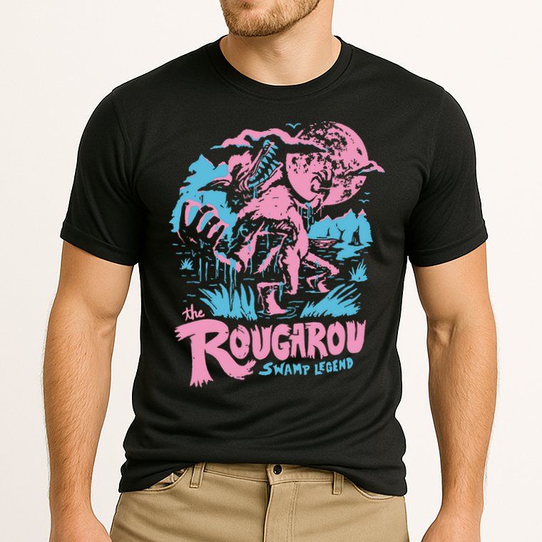 Rougarou Swamp Monster Loop Garu Performance Shirt