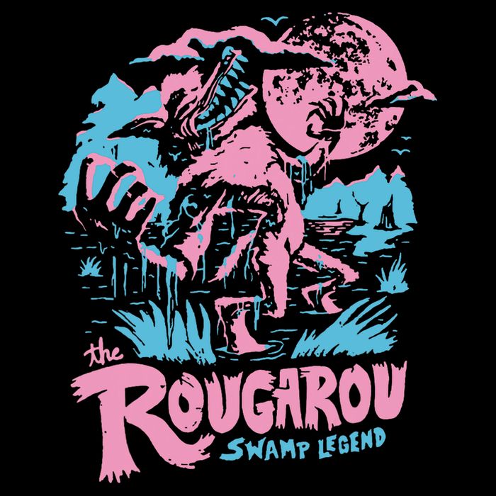 Rougarou Swamp Monster Loop Garu City Backpack