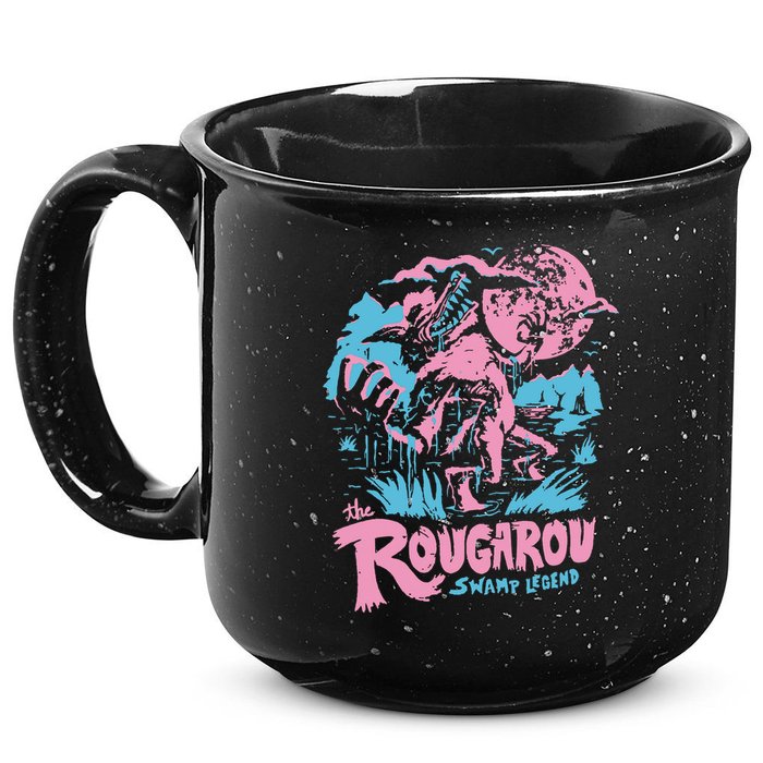 Rougarou Swamp Monster Loop Garu 15oz Campfire Ceramic Mug