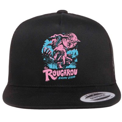 Rougarou Swamp Monster Loop Garu Flatbill Hat
