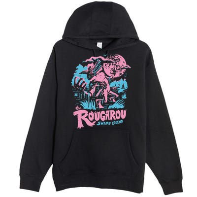 Rougarou Swamp Monster Loop Garu Premium Pullover Hoodie