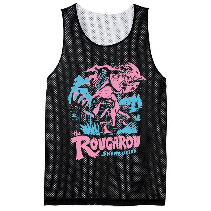 Rougarou Swamp Monster Loop Garu Mesh Reversible Basketball Jersey Tank