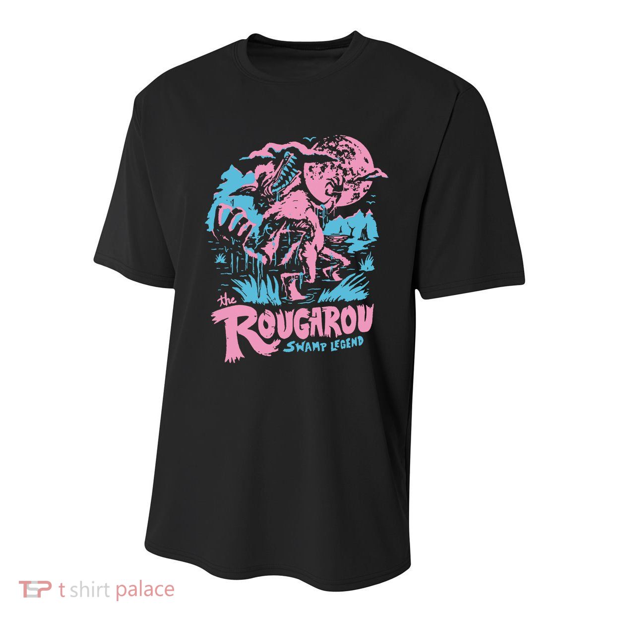 Rougarou Swamp Monster Loop Garu Youth Performance Sprint T-Shirt