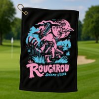 Rougarou Swamp Monster Loop Garu Golf Towel