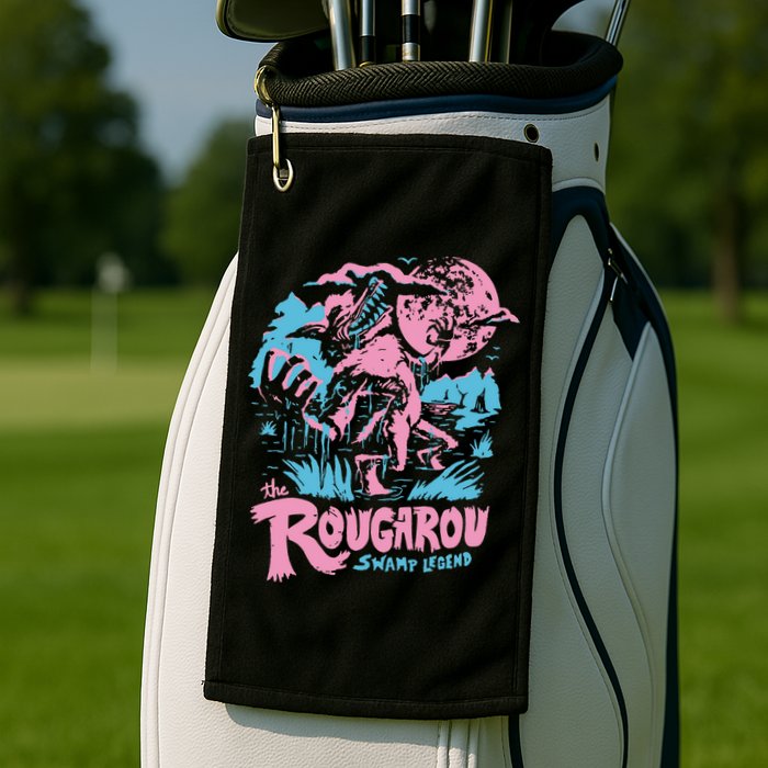 Rougarou Swamp Monster Loop Garu Golf Towel
