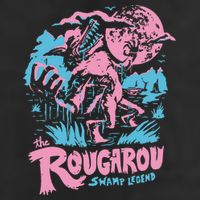 Rougarou Swamp Monster Loop Garu Golf Towel