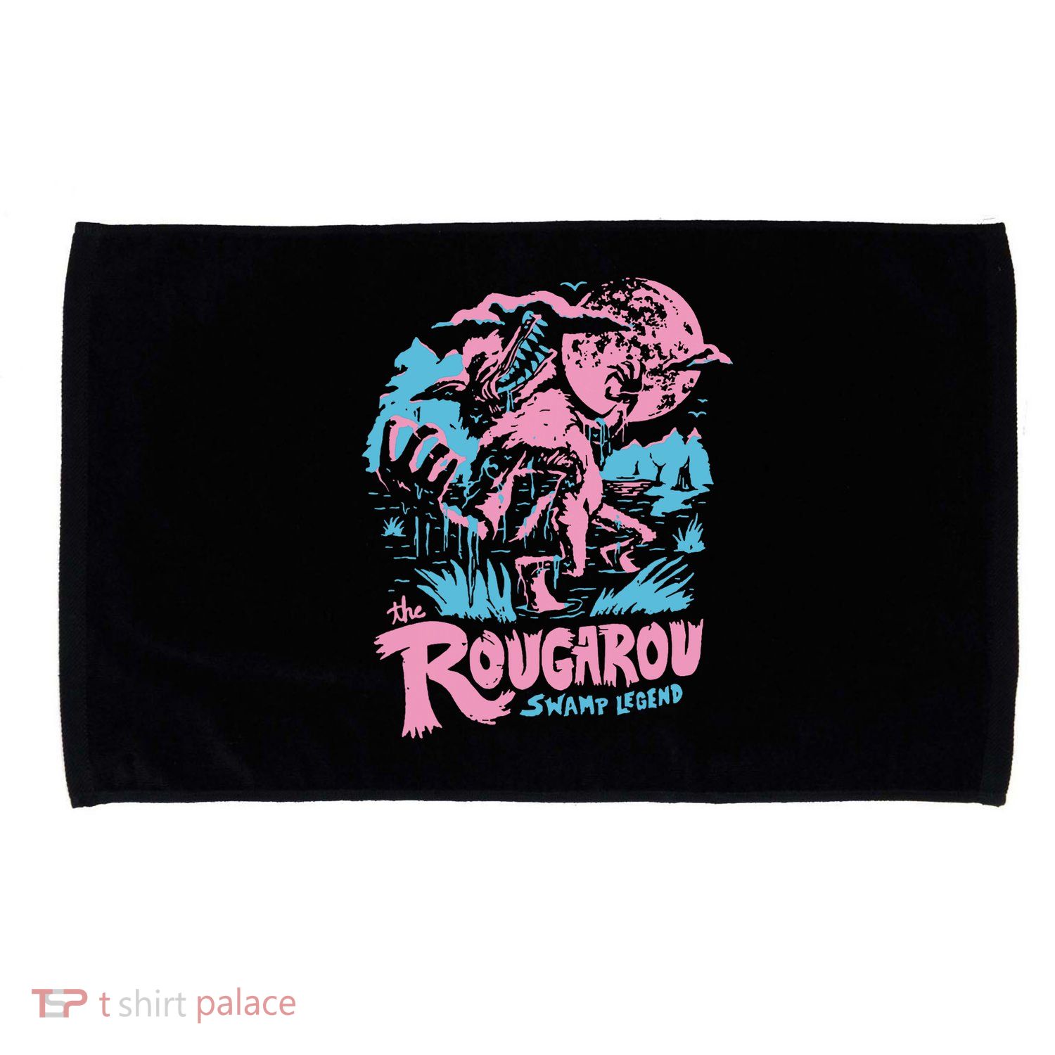Rougarou Swamp Monster Loop Garu Microfiber Hand Towel
