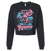 Rougarou Swamp Monster Loop Garu Cropped Pullover Crew