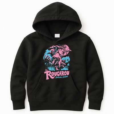 Rougarou Swamp Monster Loop Garu Kids Hoodie
