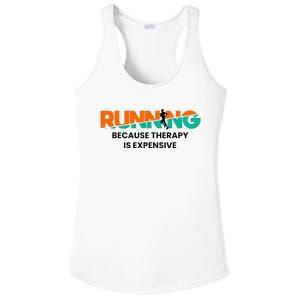 Running Sports Marathon Sprinting Funny Running Ladies PosiCharge Competitor Racerback Tank