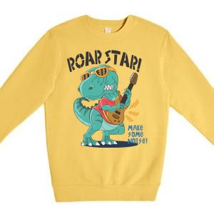 Roar Star Make Some Noise Cute Premium Crewneck Sweatshirt