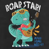 Roar Star Make Some Noise Cute Cool Comfort Performance Bucket Hat