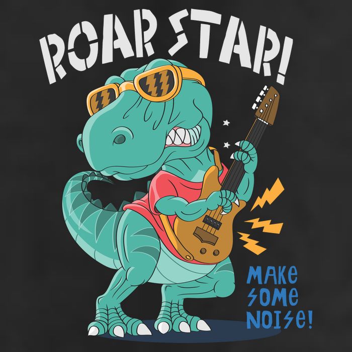 Roar Star Make Some Noise Cute Cool Comfort Performance Bucket Hat
