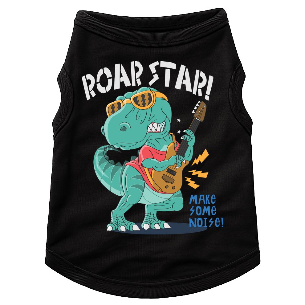 Roar Star Make Some Noise Cute Doggie Tank