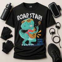 Roar Star Make Some Noise Cute Cooling Performance Crew T-Shirt