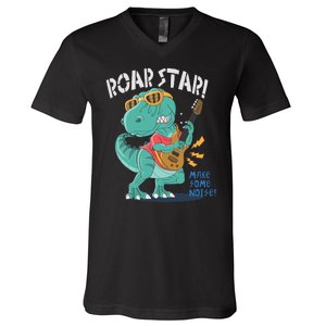 Roar Star Make Some Noise Cute V-Neck T-Shirt