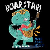 Roar Star Make Some Noise Cute Impact Tech Backpack