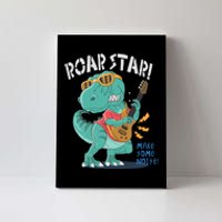 Roar Star Make Some Noise Cute Canvas