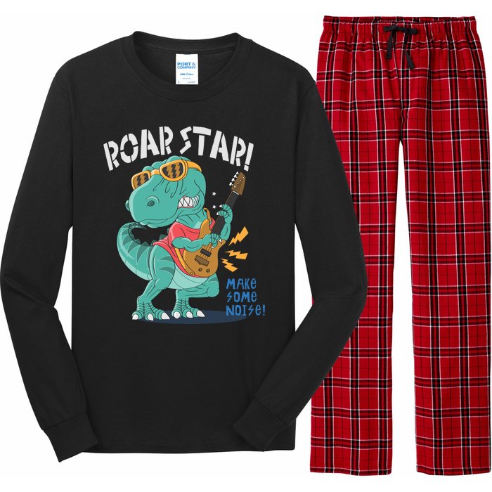 Roar Star Make Some Noise Cute Long Sleeve Pajama Set