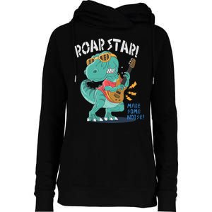 Roar Star Make Some Noise Cute Womens Funnel Neck Pullover Hood