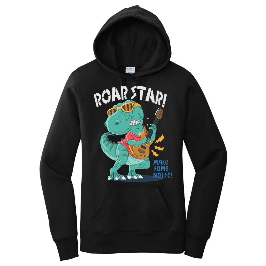 Roar Star Make Some Noise Cute Women's Pullover Hoodie