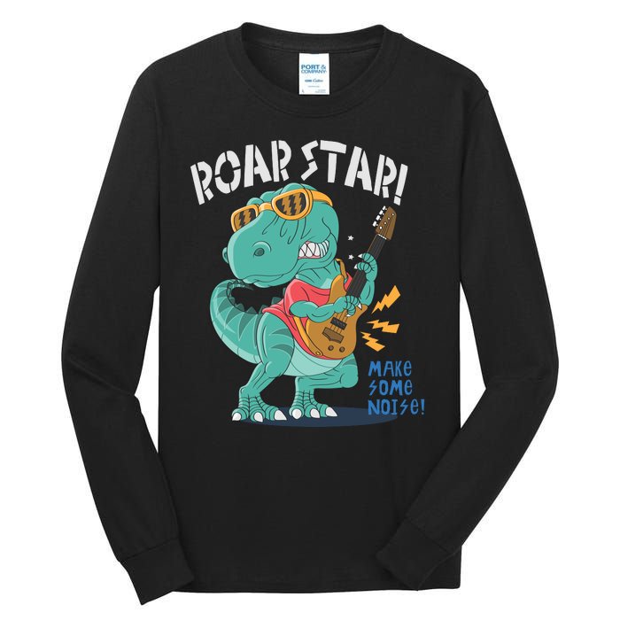 Roar Star Make Some Noise Cute Tall Long Sleeve T-Shirt