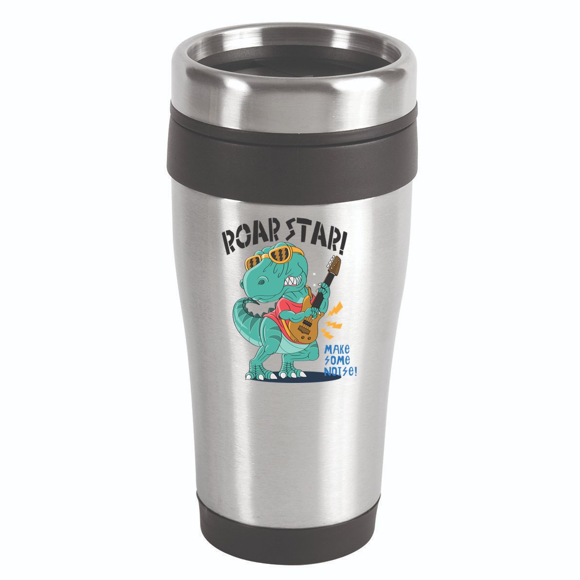 Roar Star Make Some Noise Cute 16oz Travel Tumbler