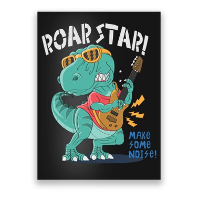 Roar Star Make Some Noise Cute Poster