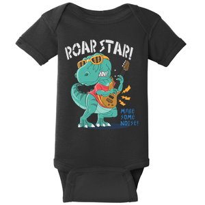 Roar Star Make Some Noise Cute Baby Bodysuit