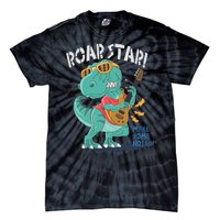 Roar Star Make Some Noise Cute Tie-Dye T-Shirt