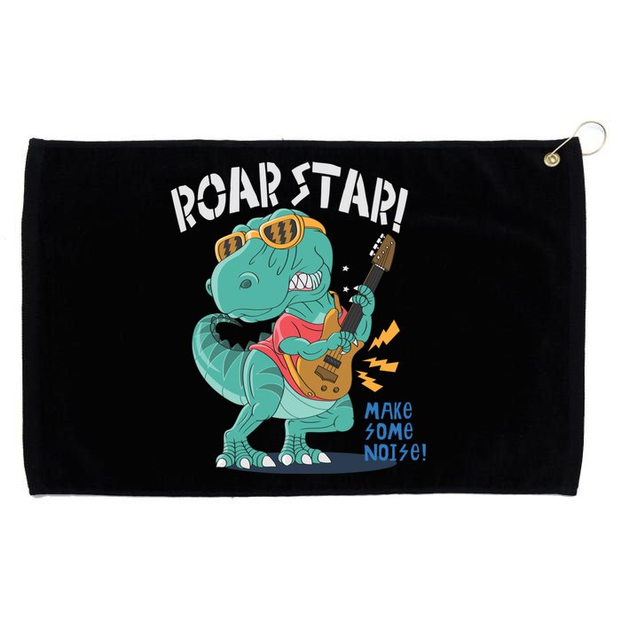 Roar Star Make Some Noise Cute Grommeted Golf Towel