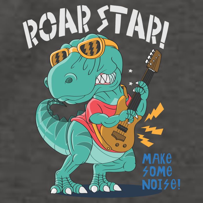 Roar Star Make Some Noise Cute Vector Backpack