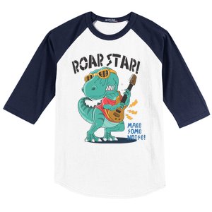 Roar Star Make Some Noise Cute Baseball Sleeve Shirt