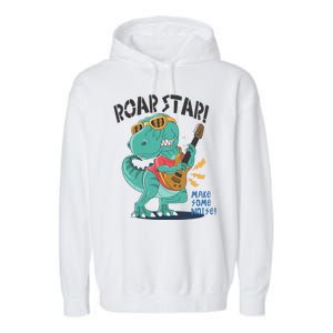 Roar Star Make Some Noise Cute Garment-Dyed Fleece Hoodie