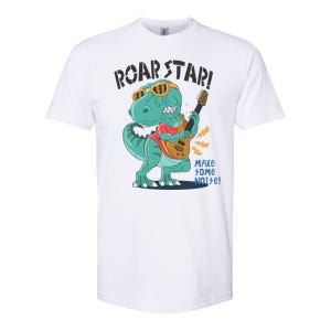 Roar Star Make Some Noise Cute Softstyle CVC T-Shirt