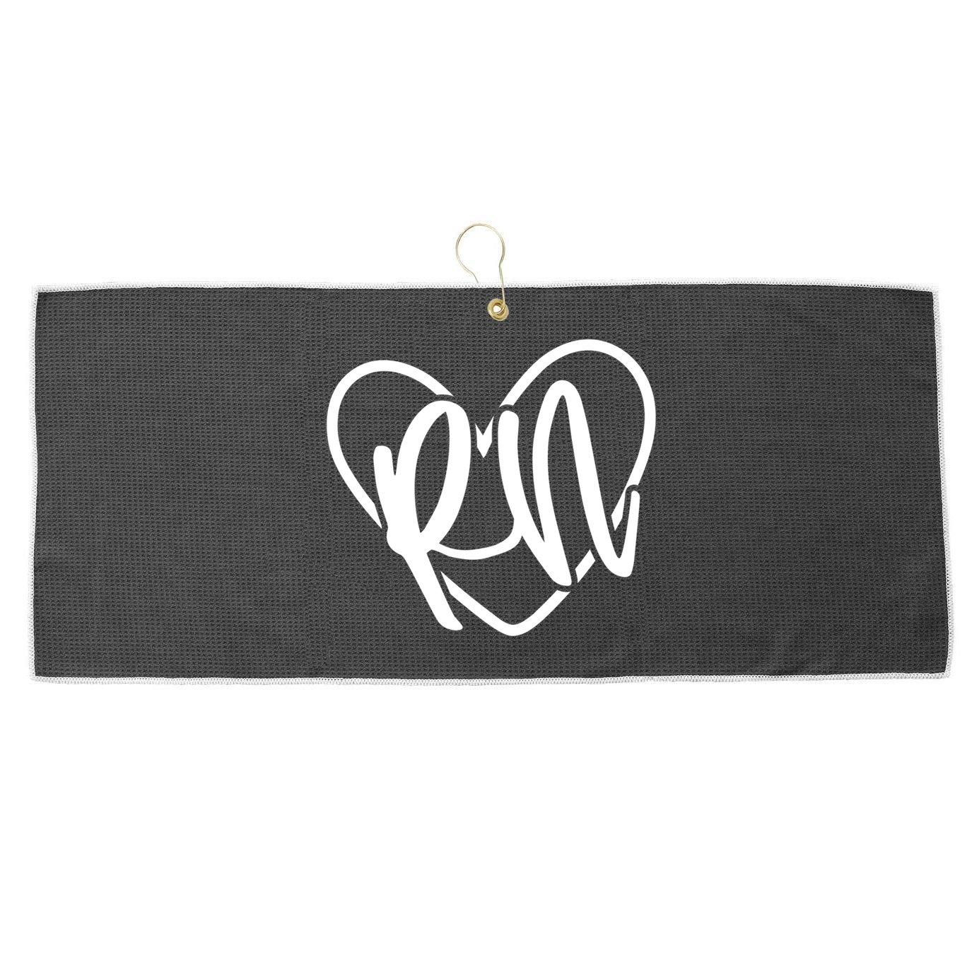 Rn Squad Medical Team Matching Group Registered Nurse Gift Large Microfiber Waffle Golf Towel