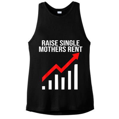Raise Single Mothers Rent Ladies PosiCharge Tri-Blend Wicking Tank