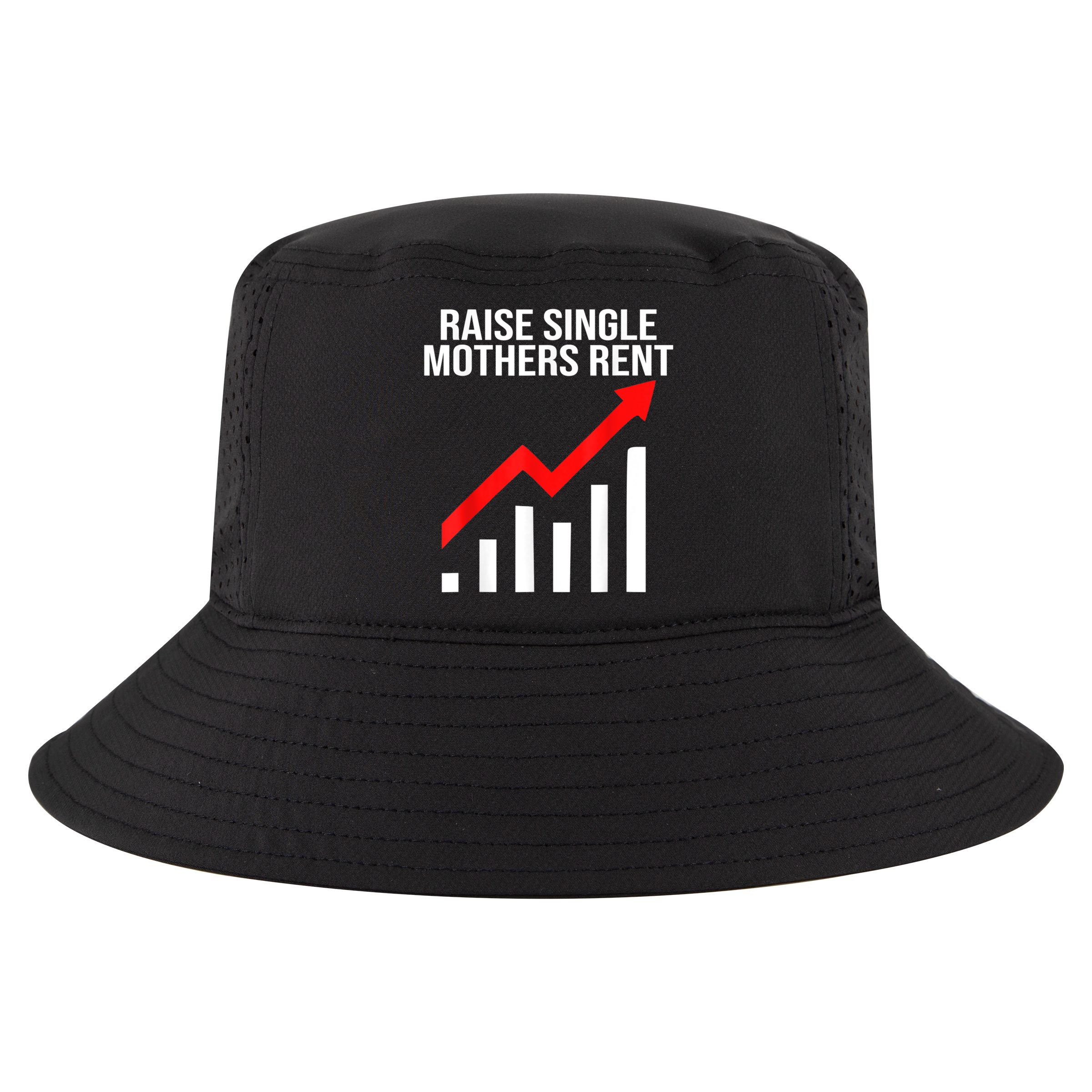 Raise Single Mothers Rent Cool Comfort Performance Bucket Hat