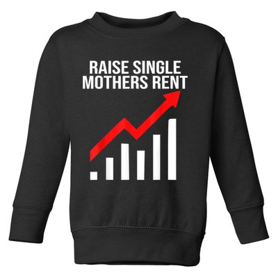 Raise Single Mothers Rent Toddler Sweatshirt