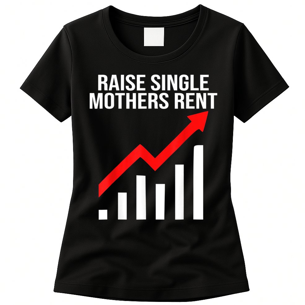 Raise Single Mothers Rent Womens T-Shirt