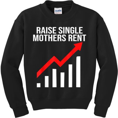 Raise Single Mothers Rent Kids Sweatshirt